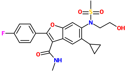 (image for) MC003851 Nesbuvir (HCV-796; VB-19796)